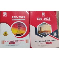ESE-2025 UPSC Preliminary Examination Electrical Engineering Objective Volume 1,2 ACE ACADEMY