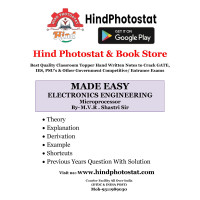Electronics & Comm Handwritten  Notes  (Made Easy)  : Microprocessor By-M.V.R Shastri Sir