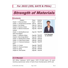 Mechanical Engineering Study Material ESE / GATE / PSUs : By-S.K Mondal SIR 12000 Qestion Bank 2023