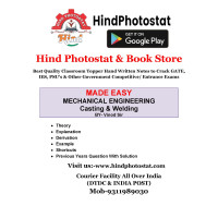 Casting,Welding Handwritten Notes Mechanical Engineering Made Easy By-Vinod Sir