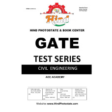 GATE TEST SERIES 2019 ; Civil Engineering (ACE ACADEMY  )