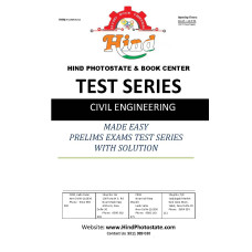 IES PRELIMS  TEST SERIES 0FFLINE WITH SOLUTI0N  CIVIL ENGINEERING 2019- Tech ( MADE EASY )