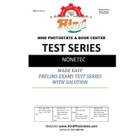 IES PRELIMS TEST SERIES 0FFLINE WITH SOLUTI0N NONETEC  2019 ( MADE EASY )