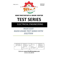 IES 2020 MAINS TEST SERIES WITH SOLUTION : ELECTRICAL ENGINEERING ( MADE EASY )