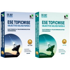 ESE 2027 - ELECTRONICS AND COMMUNICATION ENGINEERING ESE TOPICWISE OBJECTIVE SOLVED PAPER - 1 ,2 IES MASTER