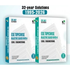 ESE 2027 CIVIL ENGINEERING ESE TOPICWISE OBJECTIVE SOLVED PAPER 1,2 IES MASTER
