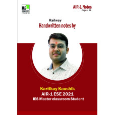 Railway , Airport Notes Writtenby Kartikay Kaushik-IES MASTER