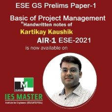 Basic of Project Management Notes Writtenby Kartikay Kaushik-IES MASTER