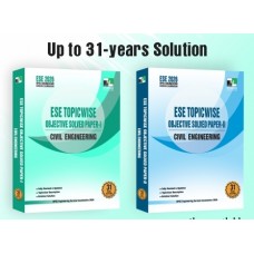 ESE 2026 CIVIL ENGINEERING ESE TOPICWISE OBJECTIVE SOLVED PAPER 1,2 IES MASTER