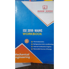 ESE MAINS 2018 Batches WorkBook Mechanical Engineering With Solution Made Easy