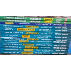 Computre Science Engineering Classroom Theory And Workbook Package - 2026 : for GATE (Set of Books-13 Made Easy)