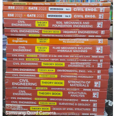 Civil Engineering Classroom Study Package Original Books - 2023: for ESE, GATE & PSUs (Theory &Workbok Set of Books-20 Made Easy)