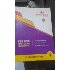 ESE MAINS 2019 Batches WorkBook Civil Engineering With Solution Made Easy