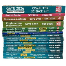 Computre Science Engineering Classroom Study Package - 2026 : for GATE Set of Books-17 Made EasY