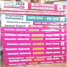 Electronics Engineering Classroom Study Package Original Books - 2022 :for GATE Set of Books-16 Made Easy