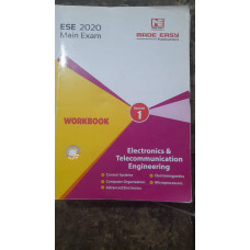 ESE MAINS 2020 Batches WorkBook Electronics Engineering With Solution Made Easy	