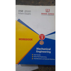 ESE MAINS 2020 Batches WorkBook Mechanical Engineering With Solution Made Easy	