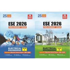 ESE 2026: Preliminary Exam: Electrical Engineering Objective Solved Paper Vol-1& 2 MADE EASY