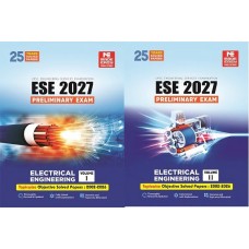 ESE 2027: Preliminary Exam: Electrical Engineering Objective Solved Paper Vol-1,2 MADE EASY