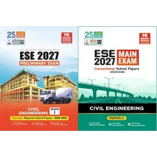 ESE 2027 Mains Examination Civil Engineering Conventional Paper-1And 2 MADE EASY