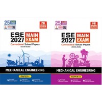 ESE 2027 Mains Examination Mechanical Engineering Conventional Paper 1 And 2 - MADE EASY