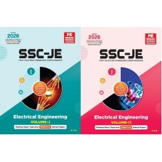 SSC-JE: Electrical Engineering 2026- Previous Year Objective Solved Paper-1 Volume-1,2 - MADE EASY