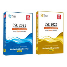ESE 2025: Preliminary Exam: Mechanical Engineering Objective Solved Paper Vol-1&2  MADE EASY