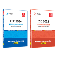ESE 2024: Preliminary Exam: Mechanical Engineering Objective Solved Paper Vol-1&2  MADE EASY