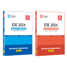 ESE 2024: Preliminary Exam: Mechanical Engineering Objective Solved Paper Vol-1&2  MADE EASY