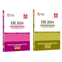 ESE 2024: Preliminary Exam: Electronics and Telecom. Engineering Objective Solved Paper Vol-1& 2 MADE EASY 