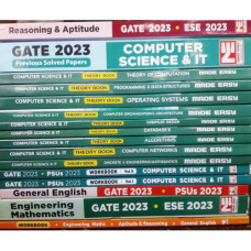 Computre Science Engineering Classroom Study Package - 2023 : for  GATE  (Set of Books-17 Made Easy)