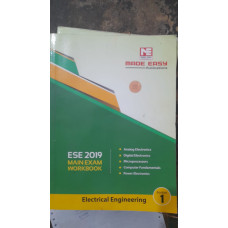 ESE MAINS 2019 Batches WorkBook Electrical Engineering With Solution Made Easy	