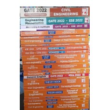 Civil Engineering Classroom Study Package Original Books 2022 for GATE Set of 24 Books Made Easy