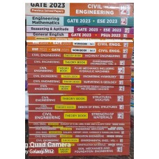 Civil Engineering Classroom Study Package Original Books 2023 for GATE Set of 24 Books Made Easy