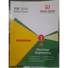 ESE MAINS 2020 Batches WorkBook Electrical Engineering With Solution Made Easy 
